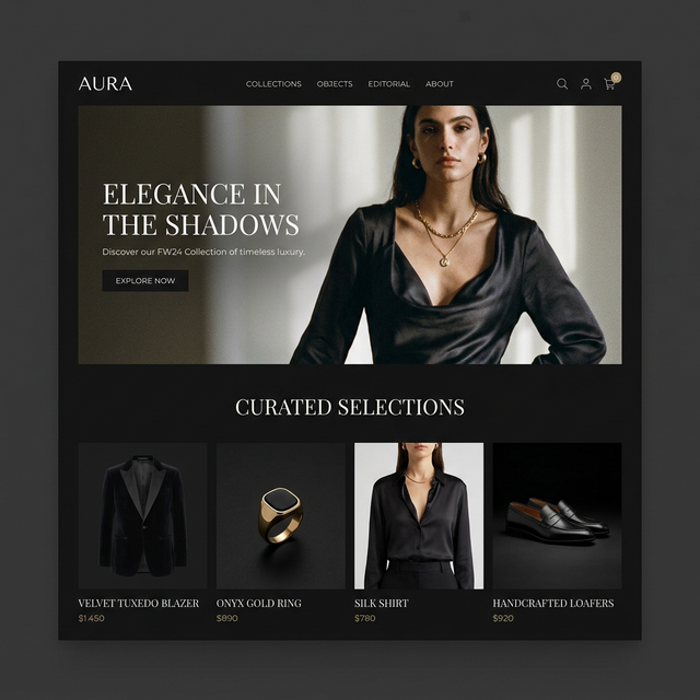 Portafolio Softyum - Diseño web premium para e-commerce minimalista